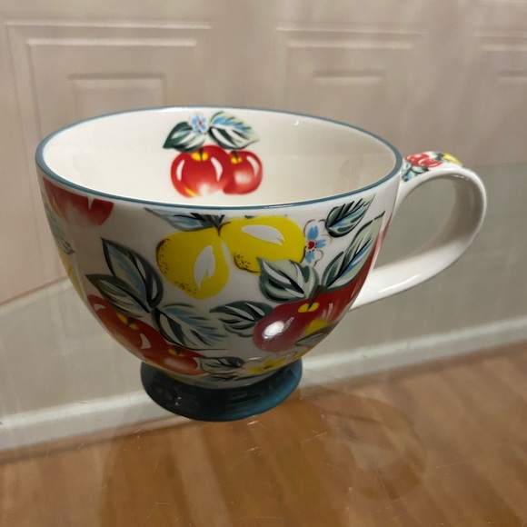 Potter's Studio Coffee Mug Colorful Abstract Design Floral . New. - Picture 6 of 6